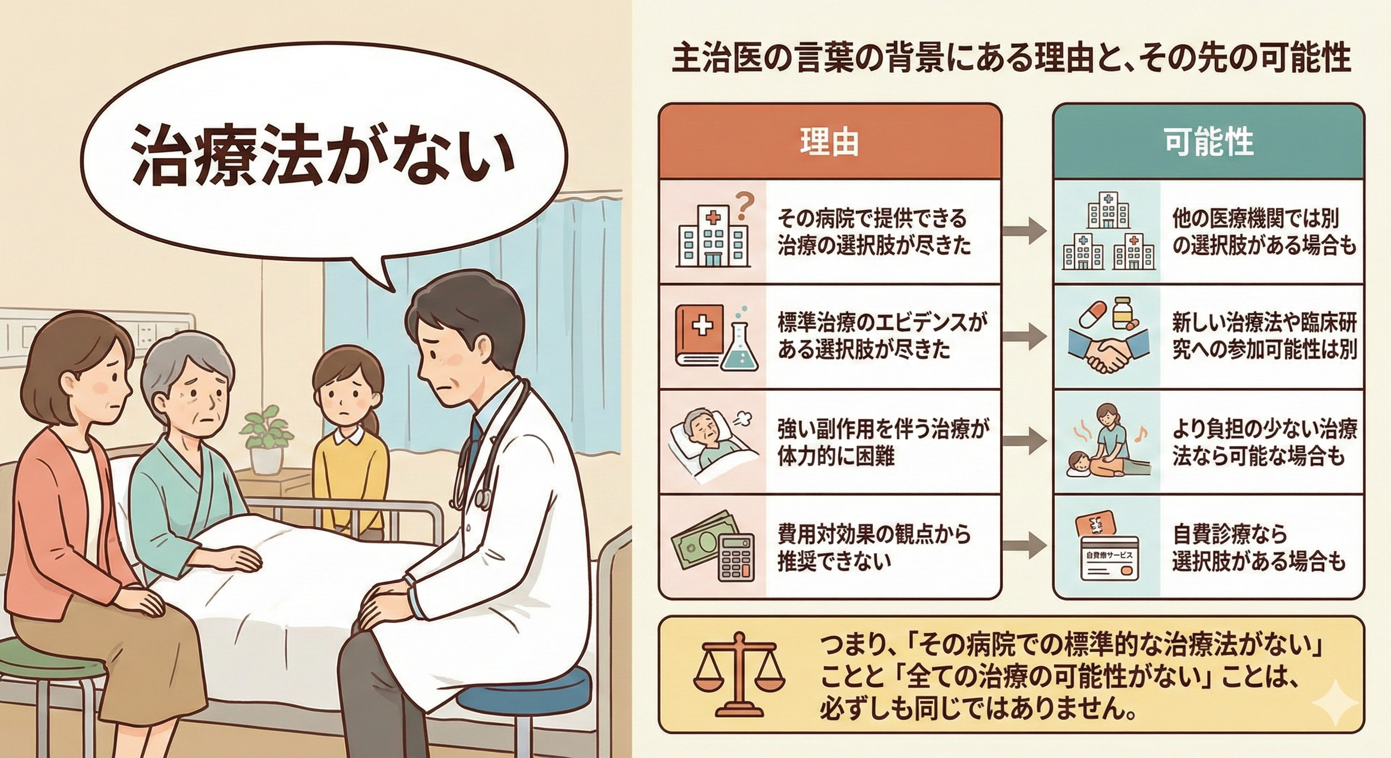 なぜ「治療法がない」と言われるのか