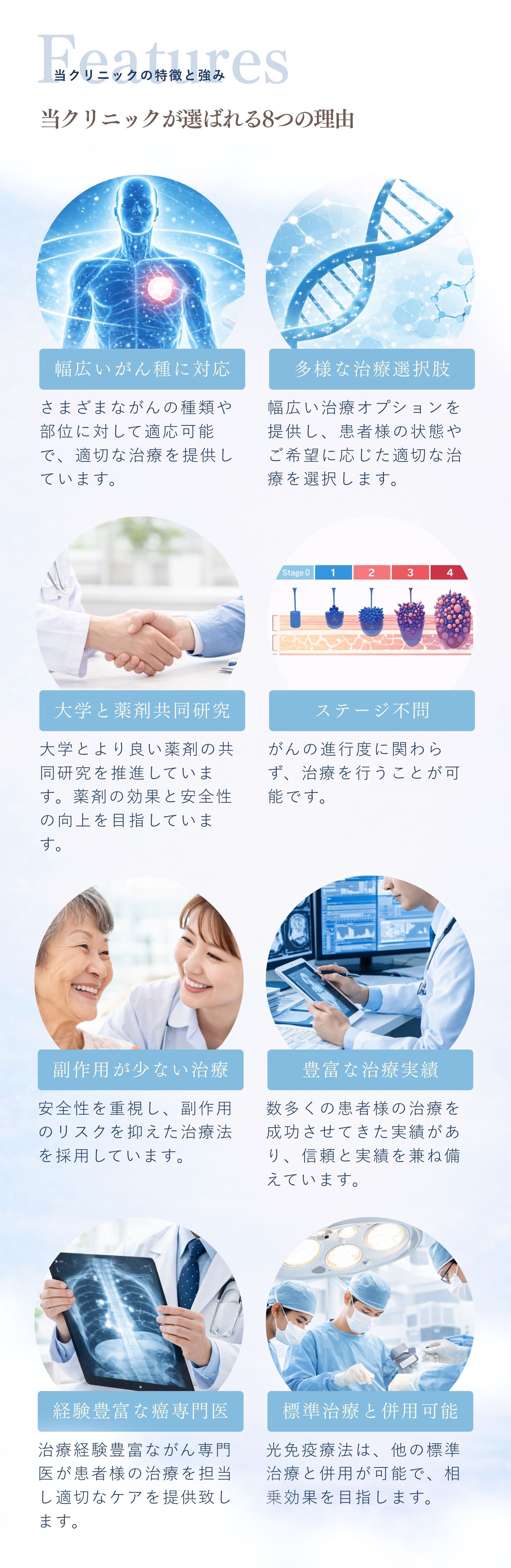 当院が選ばれる理由