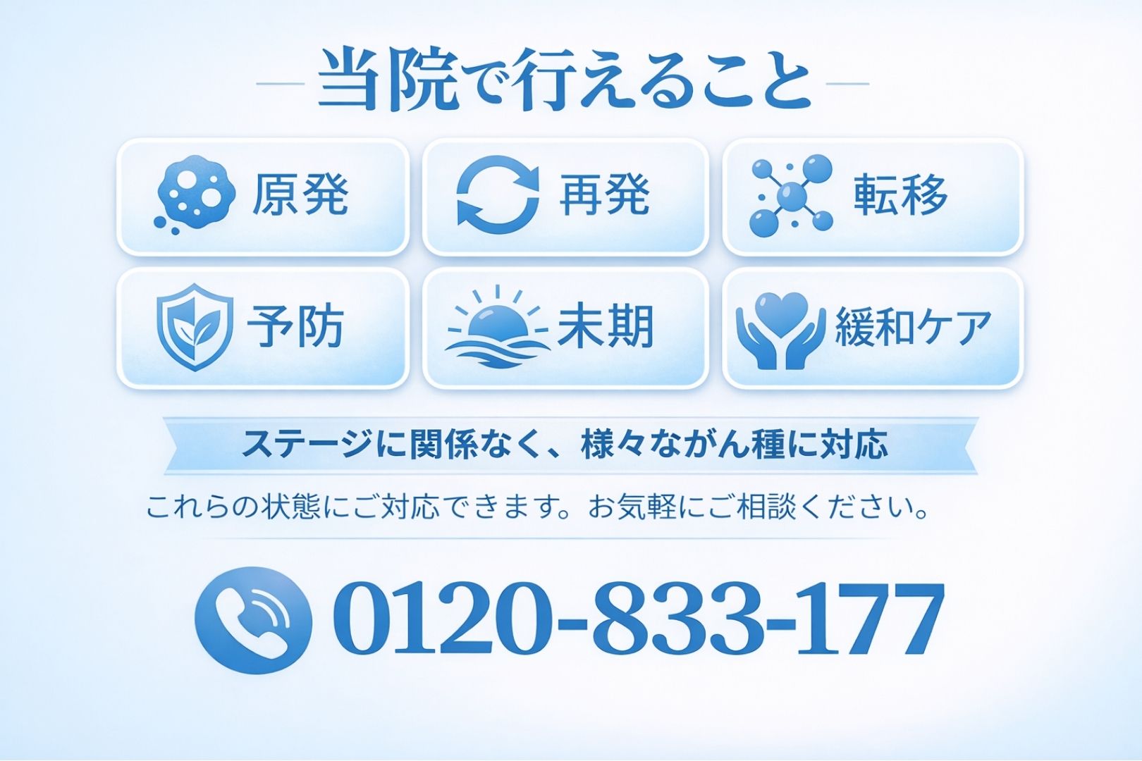 当院で行える事