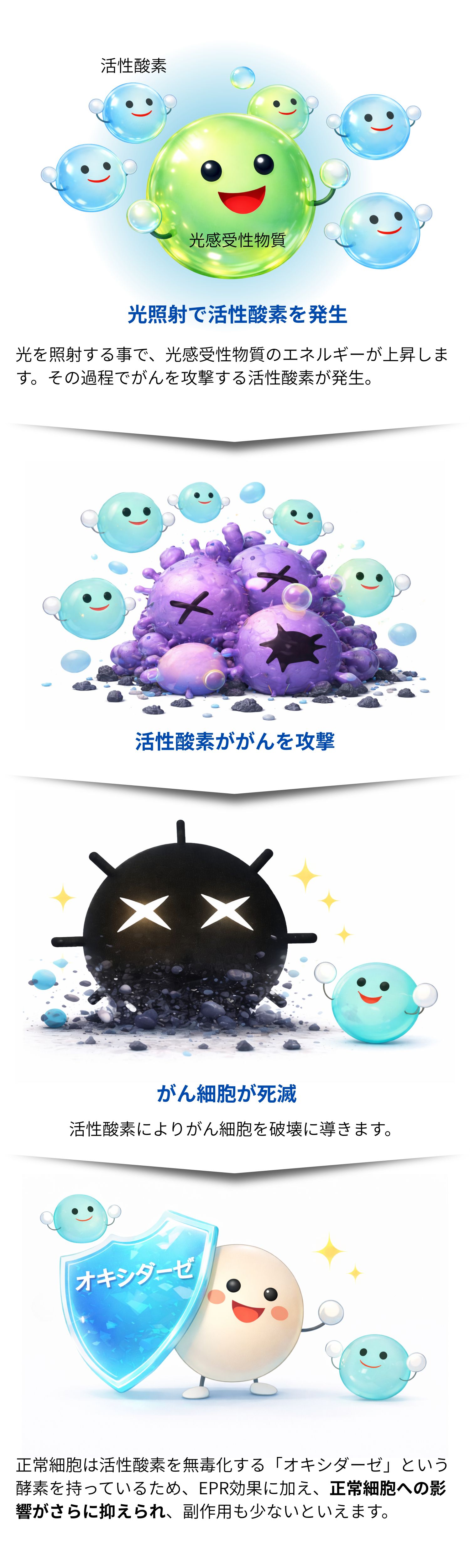 より詳しく光免疫療法の解説