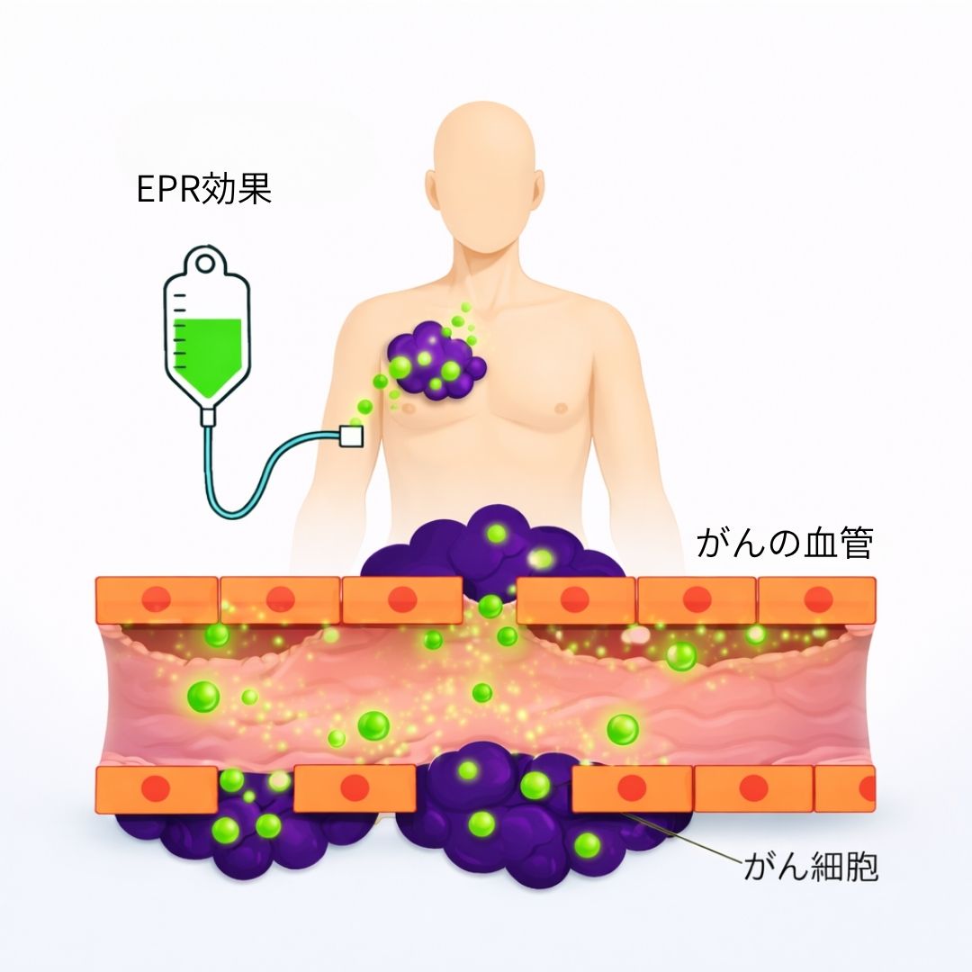 がん細胞へ集積