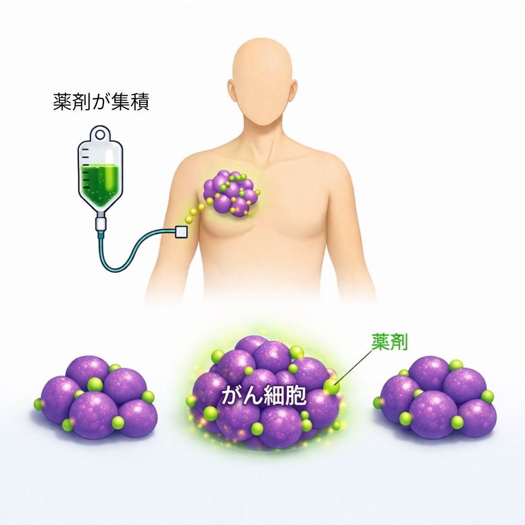 集積した状態を保持