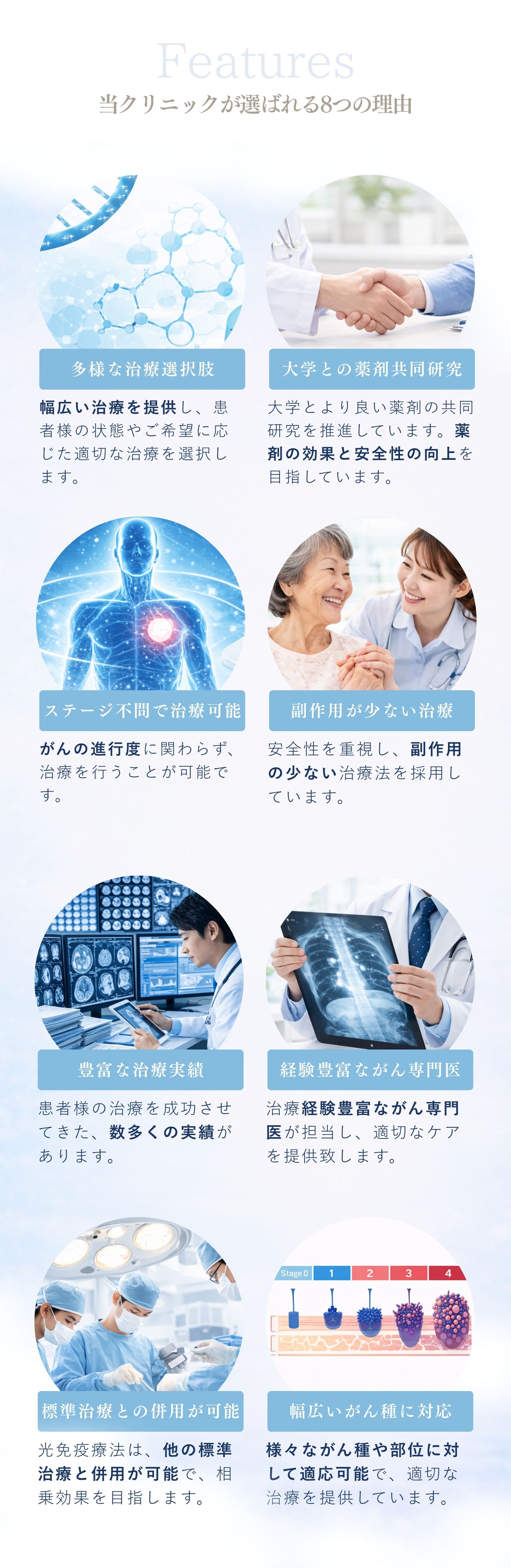 当院が選ばれる理由