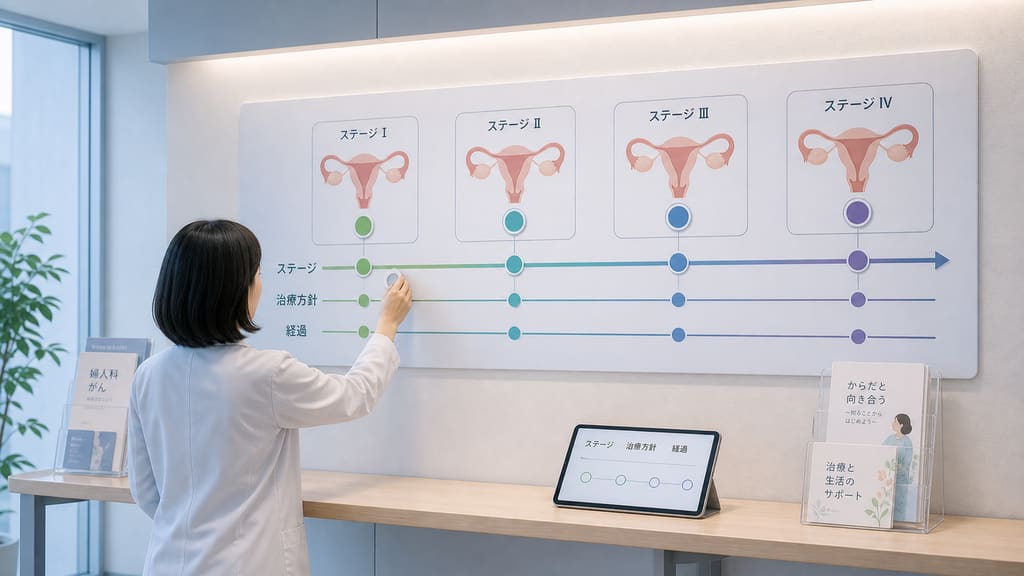 卵巣がんのステージと治療方針を学ぶ教育パネル