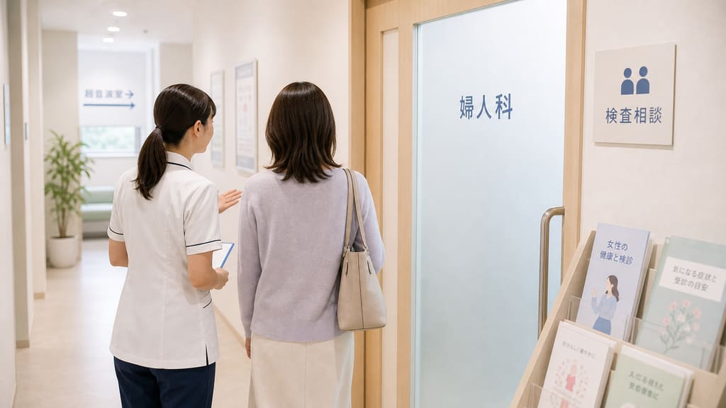 卵巣がんの相談前に症状や検査記録を整理する資料
