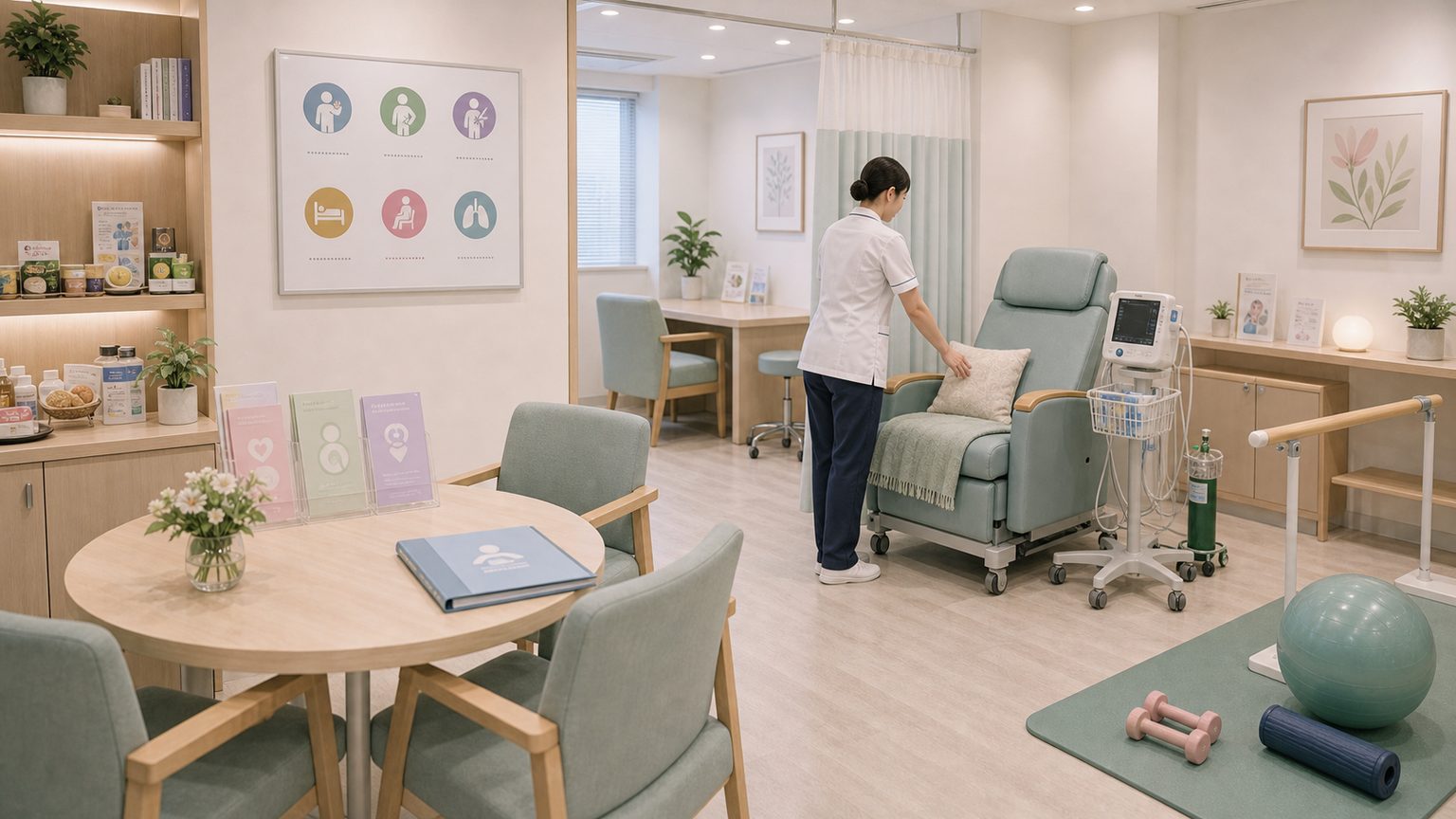 乳がんステージ4の症状緩和や支持療法を行う外来環境