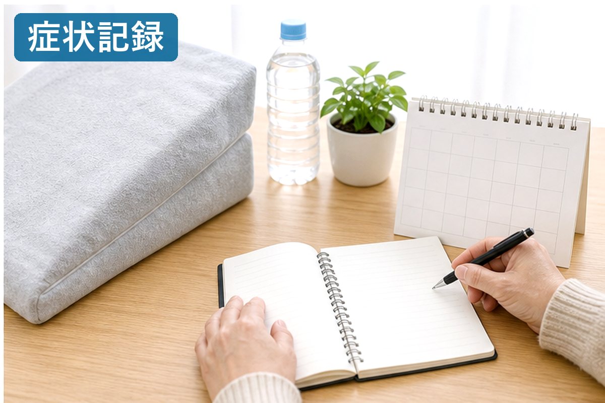 甲状腺がん胸水について相談準備をする明るい資料