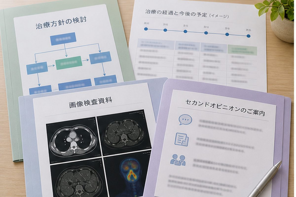 甲状腺がんの治療方針や再発転移について相談前に整理する資料