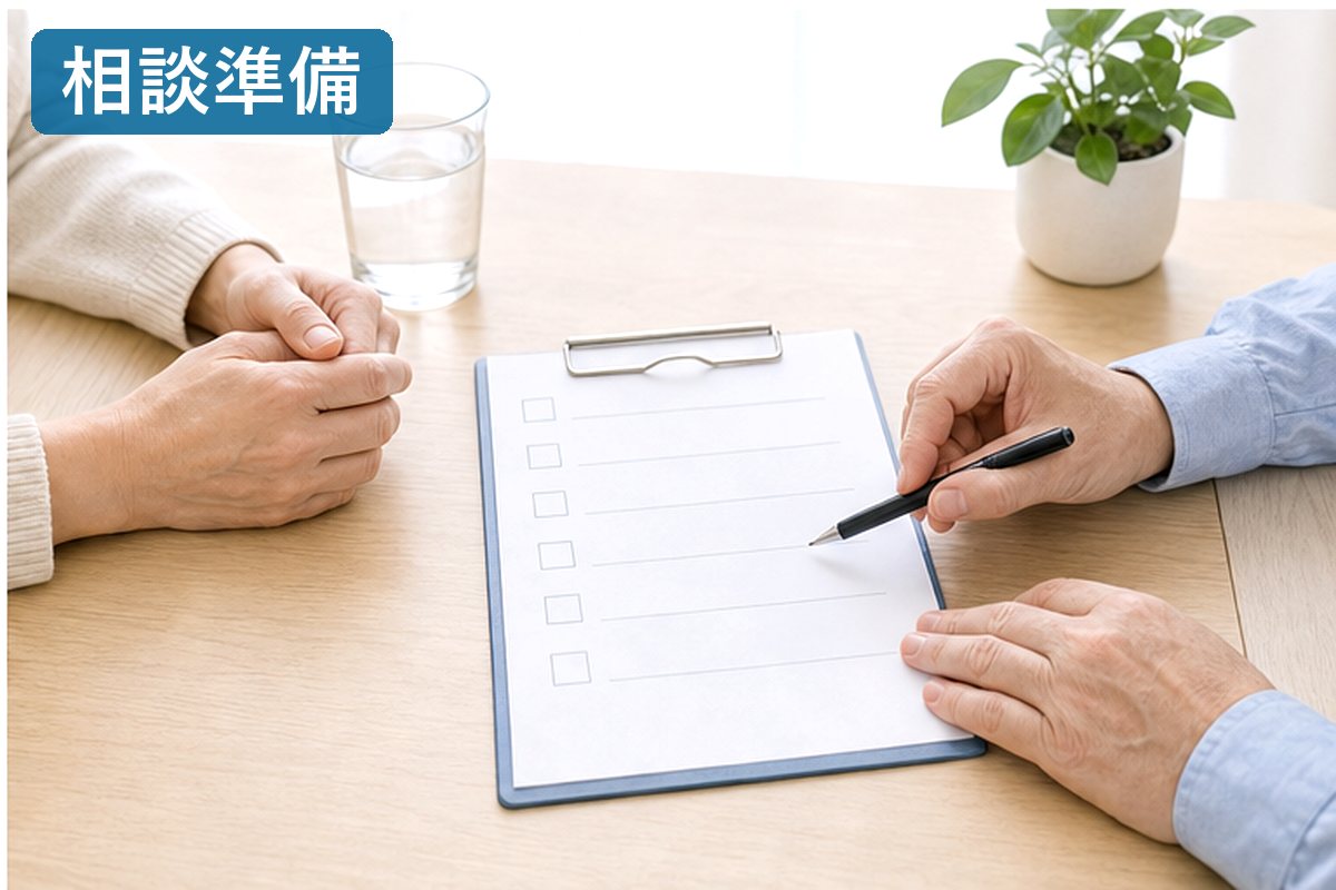 甲状腺がんの光免疫療法について相談準備をする資料