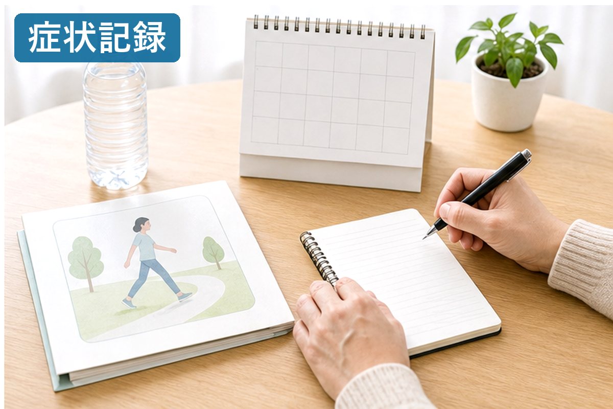 甲状腺がん肺転移について相談準備をする明るい資料